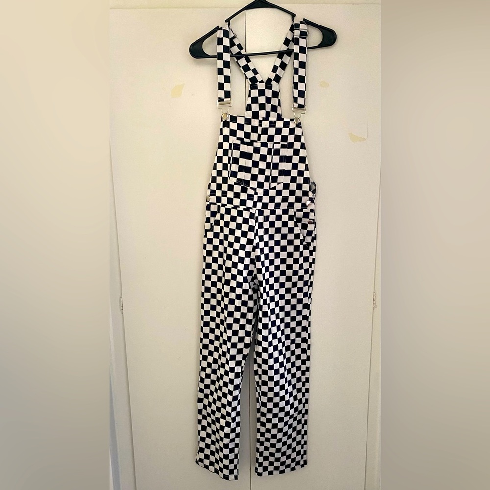 Checkered overall